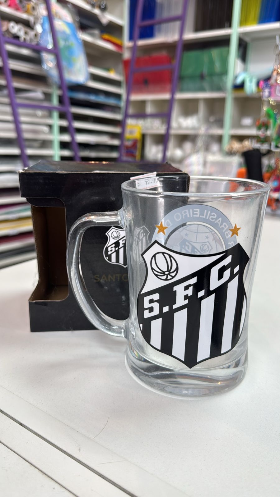 Caneca de vidro