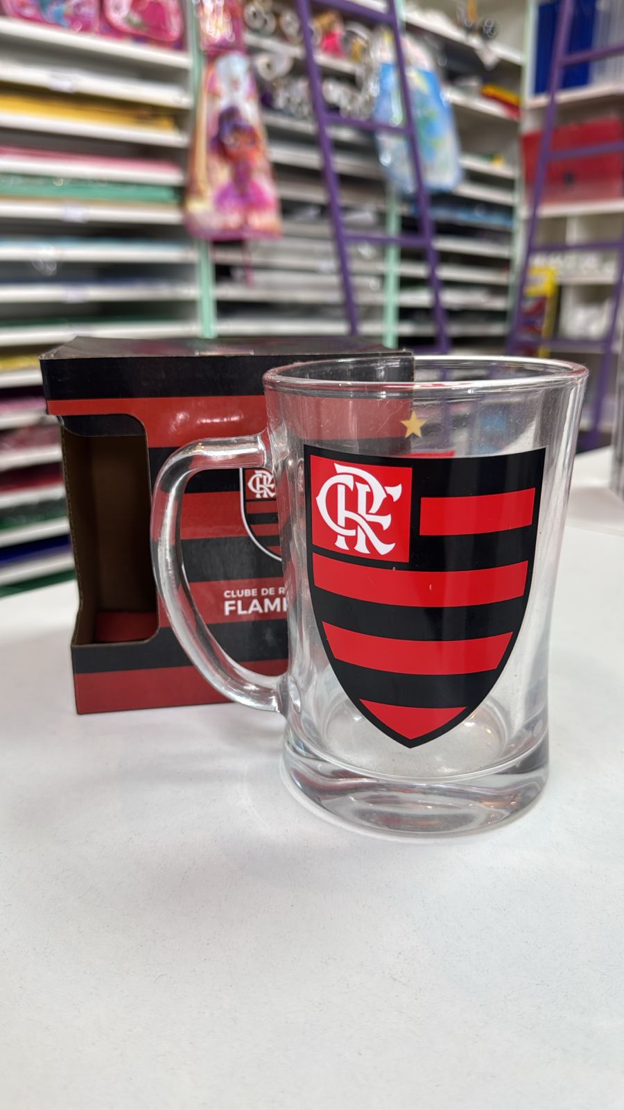 Caneca de vidro	