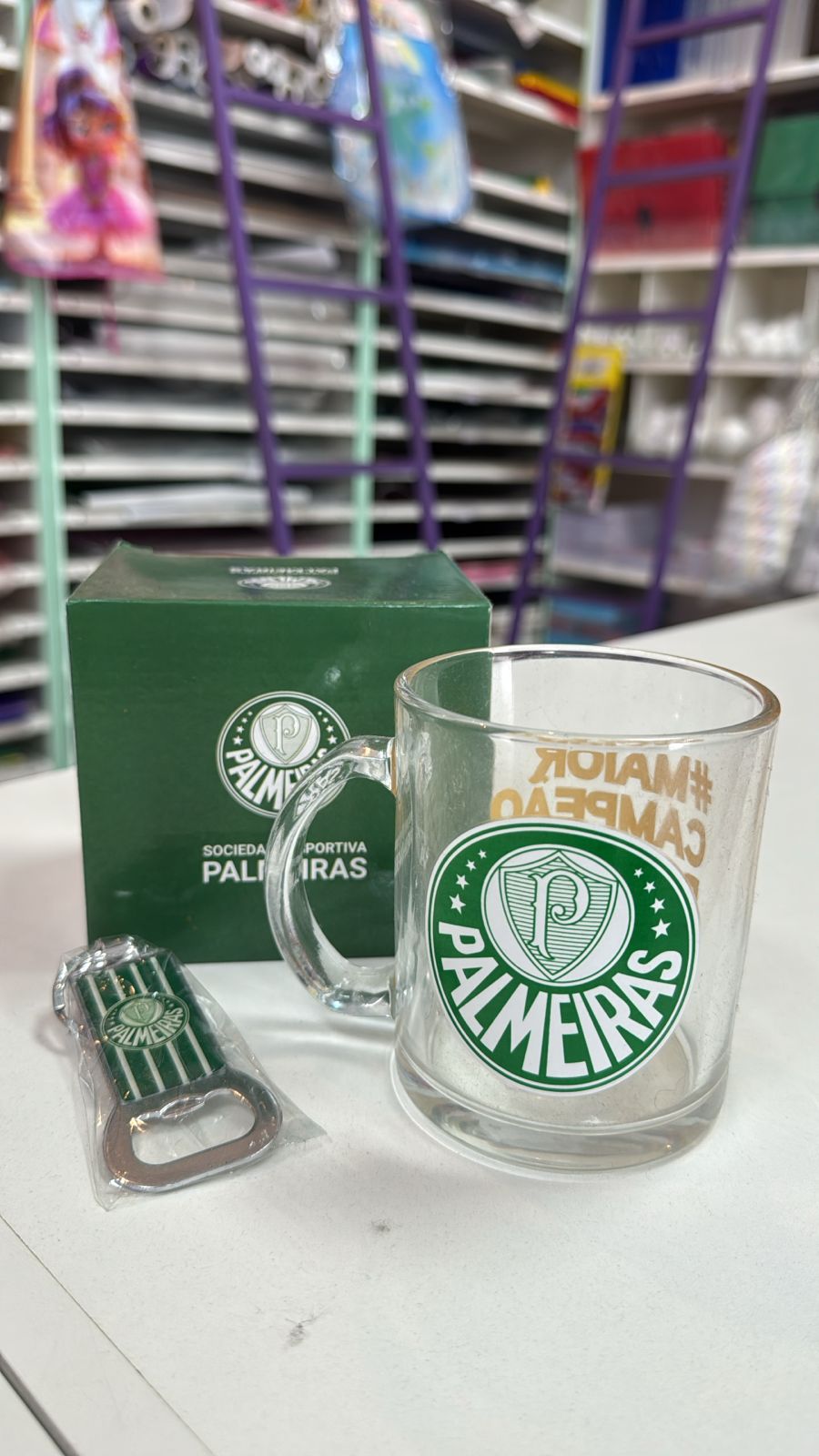 Caneca de vidro	
