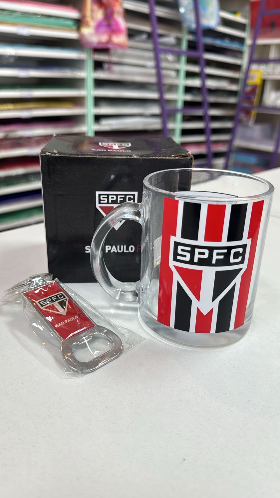 Caneca de vidro	