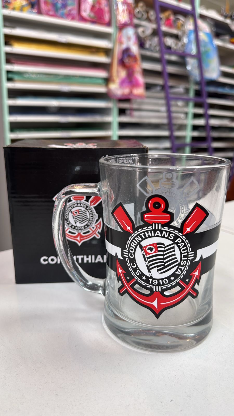 Caneca de vidro